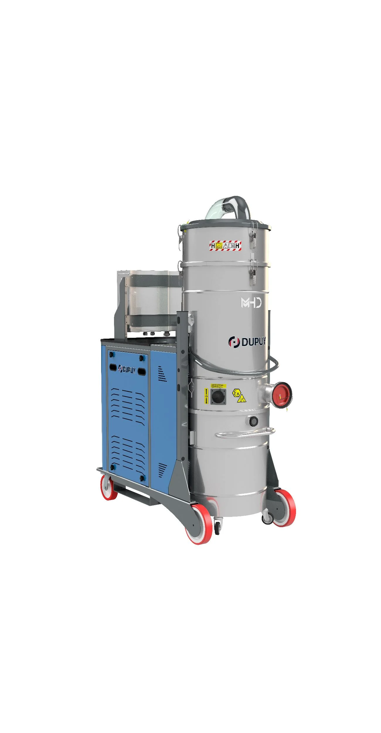 ATEX Bölge 21 Sınıflandırılmış ortamlar için MHD endüstriyel elektrikli süpürgeler